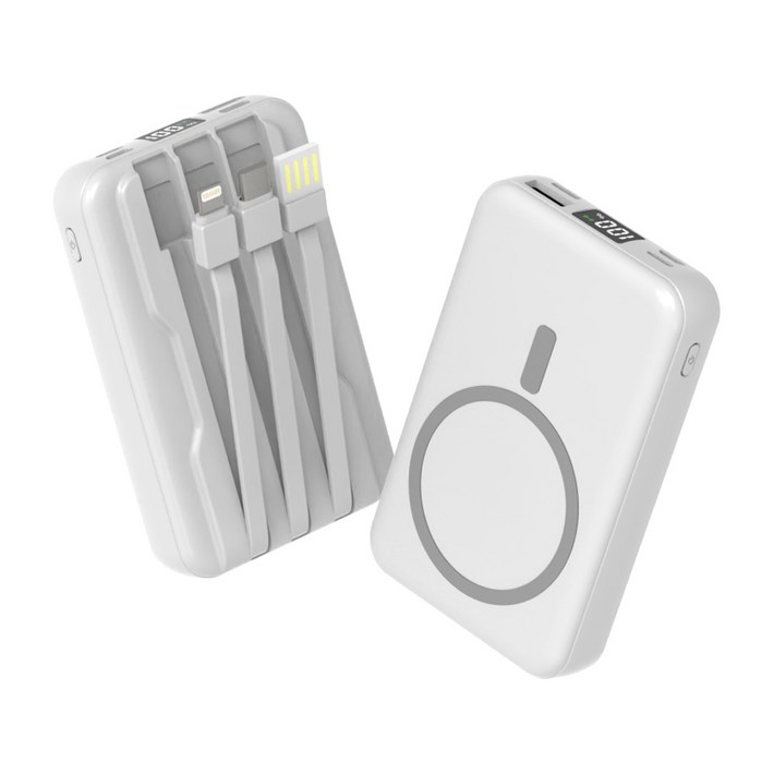 THOUSTA 대용량 무선충전 일체형 맥세이프보조배터리 20000mAh THOUSTA 대용량 무선충전 일체형 맥세이프보조배터리 20000mAh
