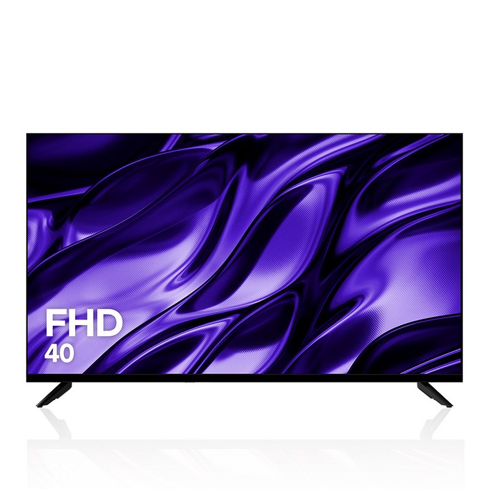 큐빅스 101cm 40인치 FHD LED TV IPTV 대기업패널 고화질 1등급 오늘출발 벽걸이가능, 고객직접설치, 스탠드형, 40 FHD TV, 101cm40인치