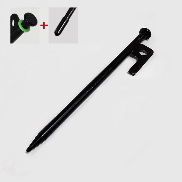 희모리 고강도 강철팩 단조팩 캠핑 텐트 타프 콜팩 20cm, 30cm, 40cm