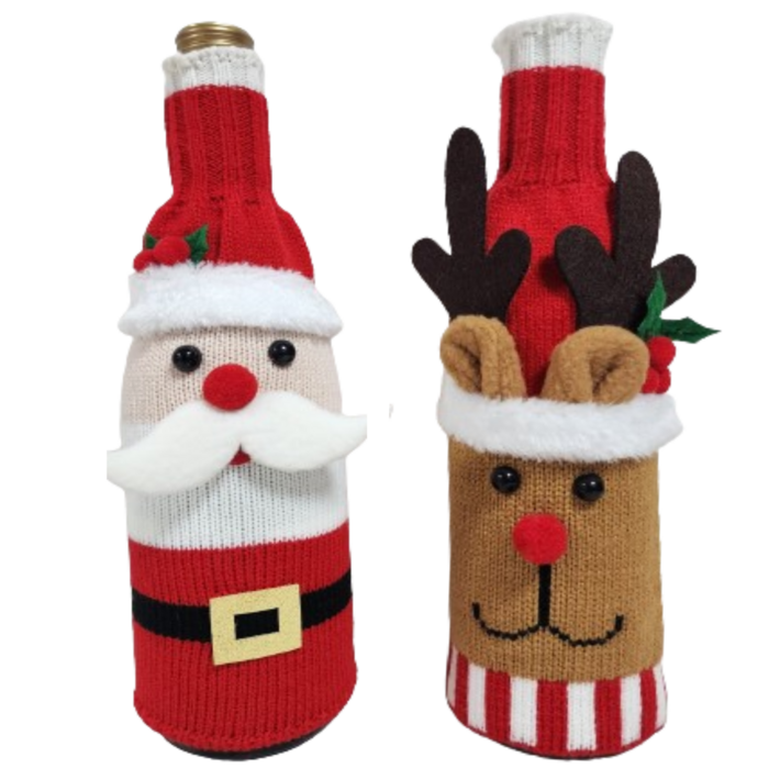 반짝이는일상 와인커버 11 와인병커버 크리스마스 파티