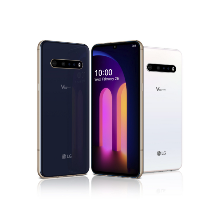 LG V60 ThinQ 8GBRAM 128GB 자급제 언락버전 5G 스마트폰, 네이비, 128GB