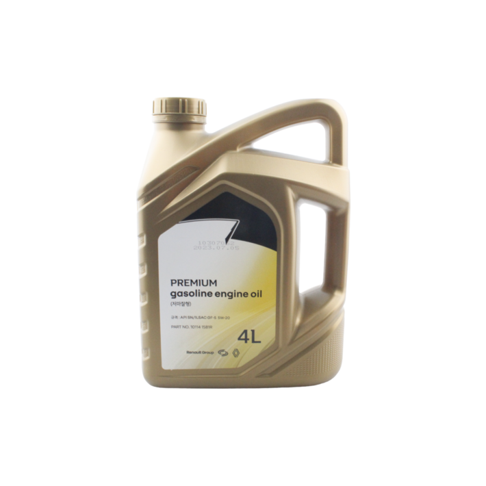 르노코리아 QM6 SM6 뉴SM5 순정 엔진오일 가솔린, 4L, 1개