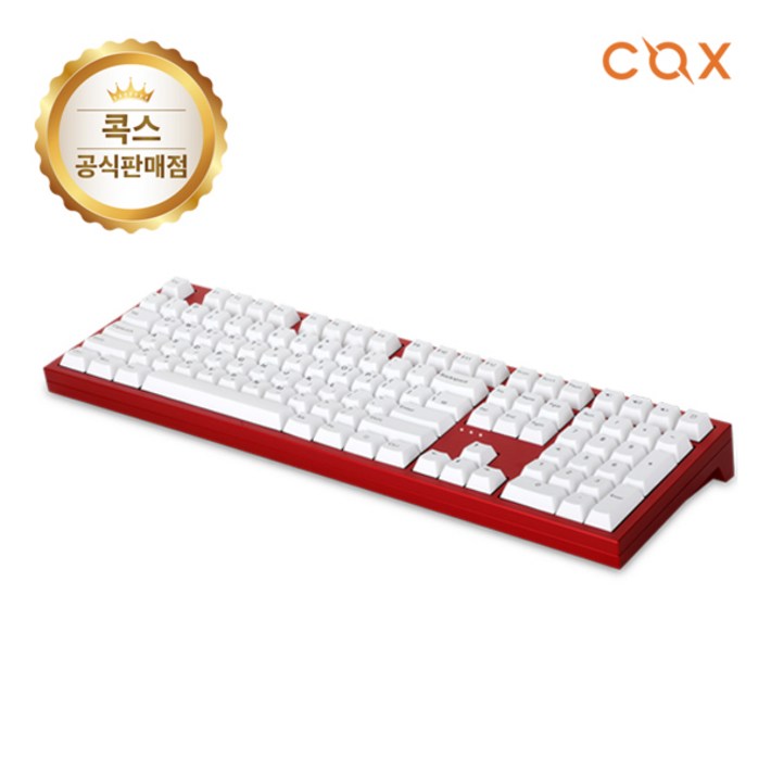 콕스 블루투스 유무선 알루미늄 키보드 PBT 이색사출 일반형