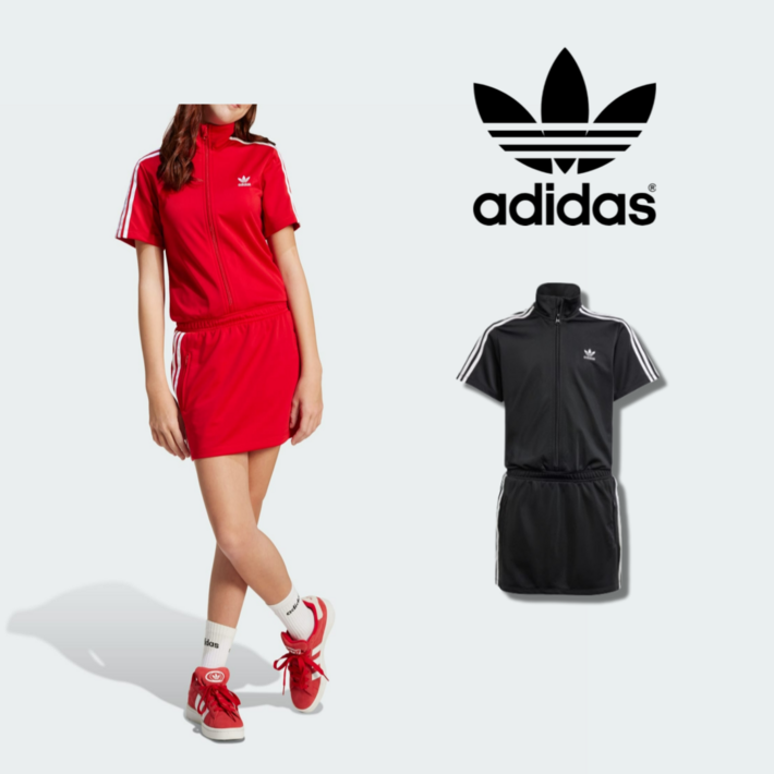 매장정품 아디다스 키즈 주니어 원피스 트레이닝복 여아 드레스 반팔 치마 츄리닝 스커트 스포츠웨어