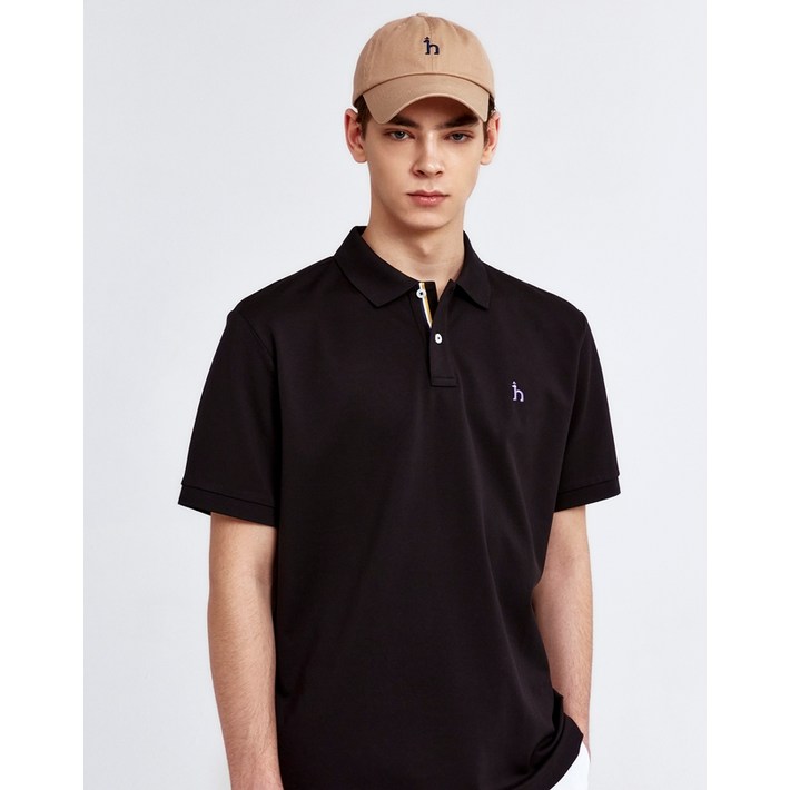 24년 신상품 헤지스 남성용 아이코닉 반팔 피케 티셔츠