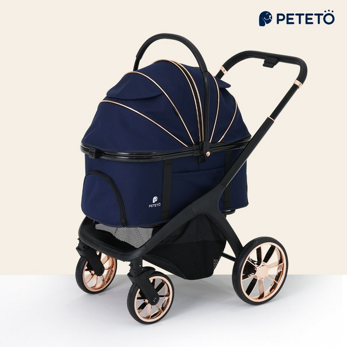 코오롱 PETETO 강아지 개모차 반려동물 펫 고양이 애견 유모차 페테토 COSMO, 프리미엄
