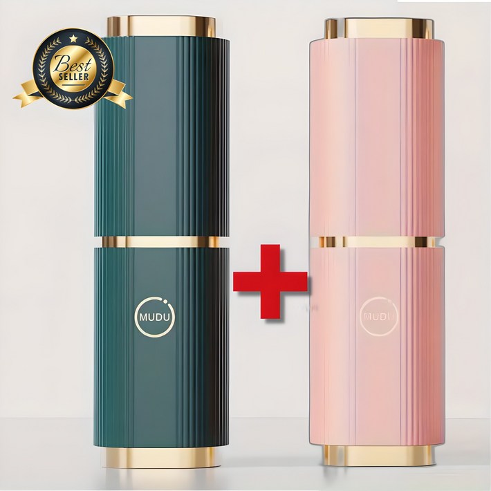 이즈몰 11 여행용 휴대용 칫솔케이스 욕실 칫솔꽂이, 2개, 그린핑크