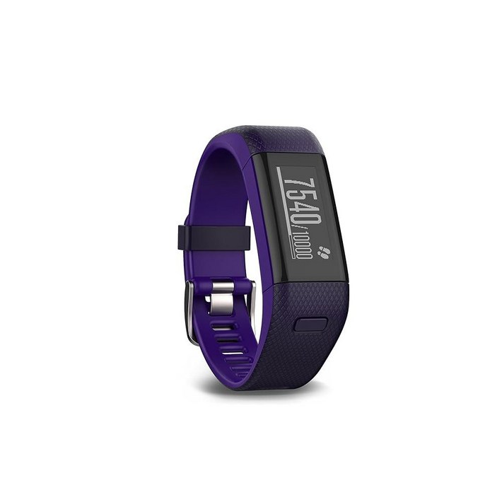 가민 Garmin 0100195558 Vivosmart HR Plus  이스라L 퍼플 엑스트라 라지