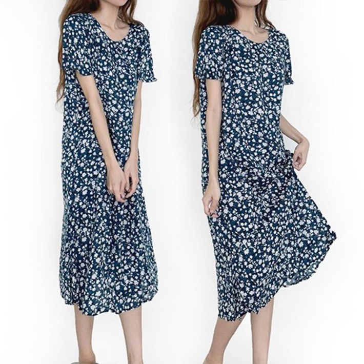 제이모던 냉감 쿨 인견 7부 원피스 2P