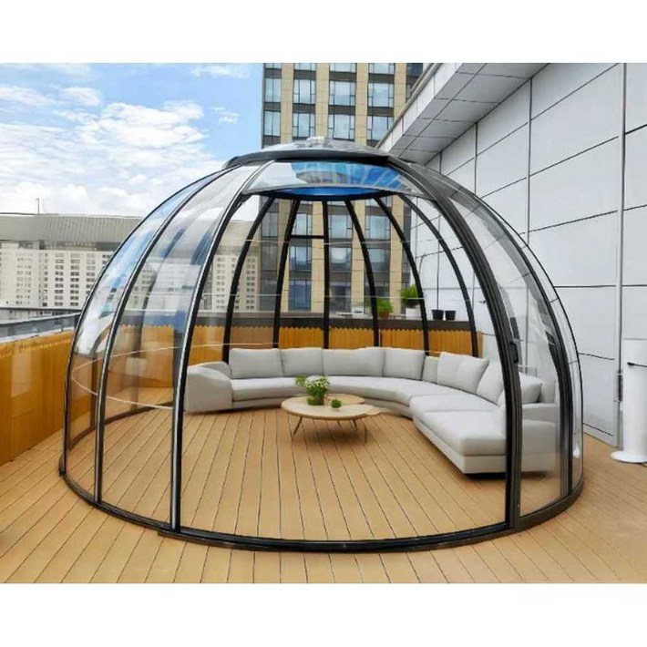 돔하우스 캠핑 마당 농막 투명 방갈로 카페 온실 텐트 루프탑