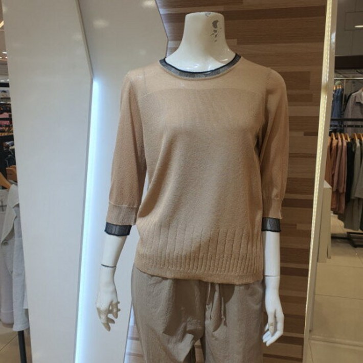 엠씨라운드니트티셔츠 C32K005 1411527