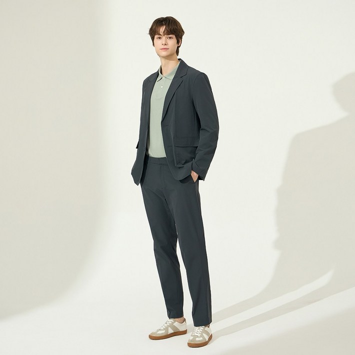 펠틱스 남성 수트 셋업 면접 경조사룩 하객룩 가을 캐주얼 정장세트 F508M2