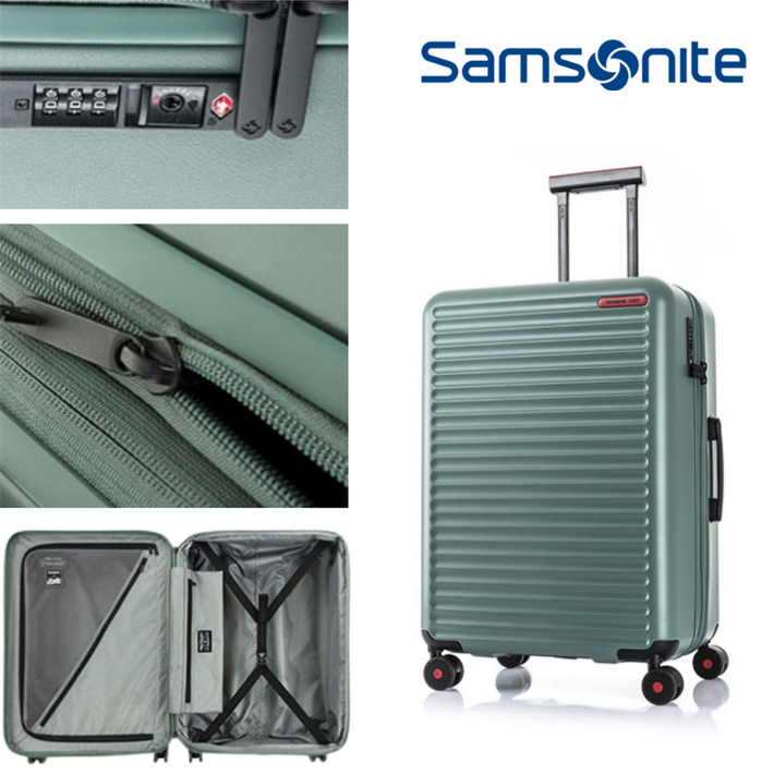 썜소나이트 68cm 24인치 확정용 여행가방 그린 올리브