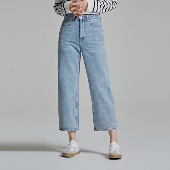 스파오 여성용 데일리지 와이드 웜 진