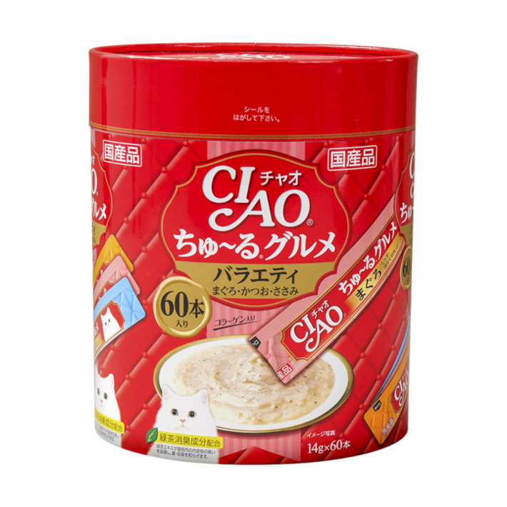 이나바 차오 츄르 구루메 버라이어티 14gx60p SC138