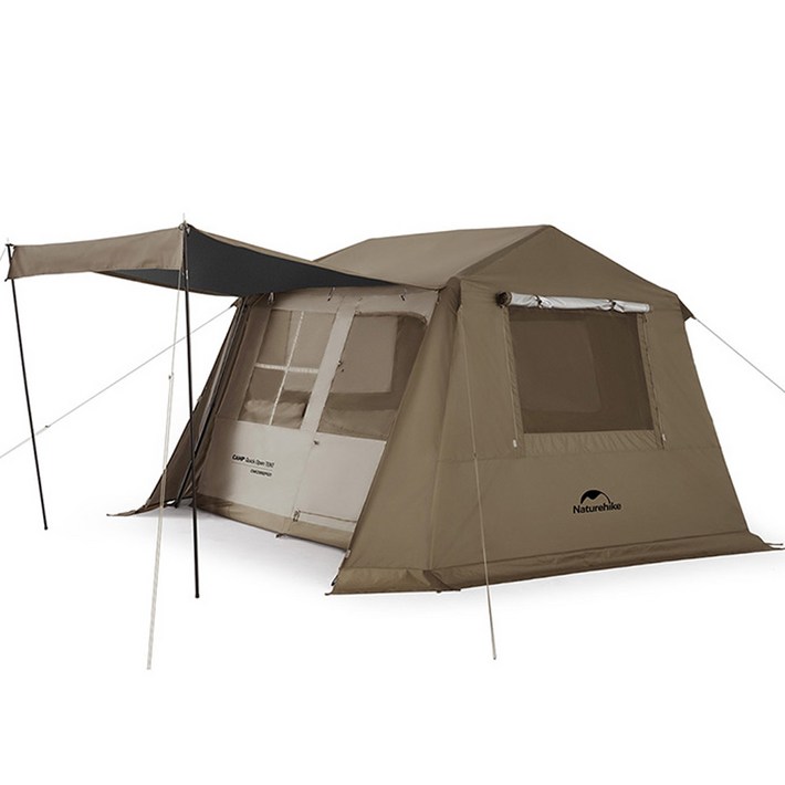 네이처하이크 빌리지 6.0 퀵오픈 텐트, 브라운, 색상브라운