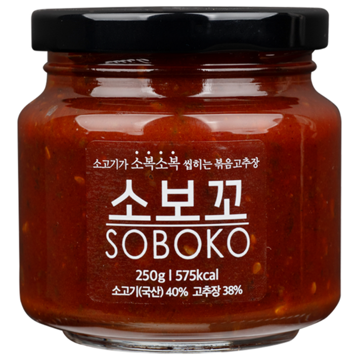 소보꼬 한우 볶음고추장, 250g, 1개
