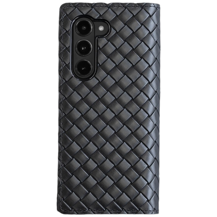 클레뷰 갤럭시 Z폴드 지갑 가죽케이스 위빙 다이어리