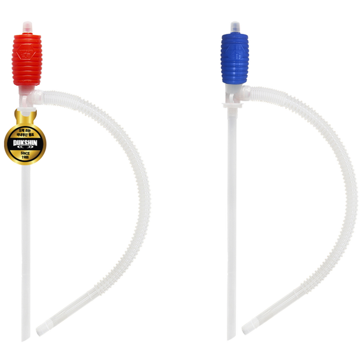 덕신 DP14 국내생산 자바라 호스 펌프 소형 등유 기름 소분 수족관 어항 청소 물갈이