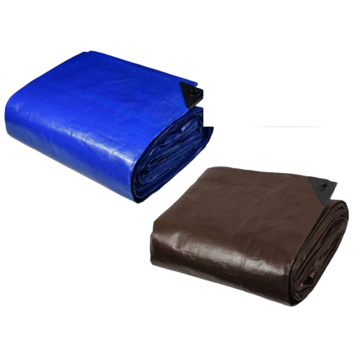코스트코 방수포 그라운드시트 텐트 방수포 캠핑 천막 타포린 가방, 브라운