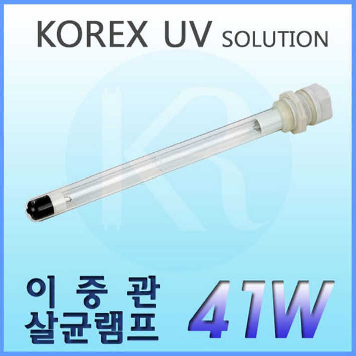 KOREX UV UV코렉스 이중관 살균램프 KDP39W, 1개 KOREX UV UV코렉스 이중관 살균램프 KDP39W, 1개