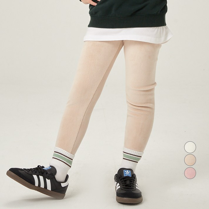 아동용 골벨로아 융기모 레깅스