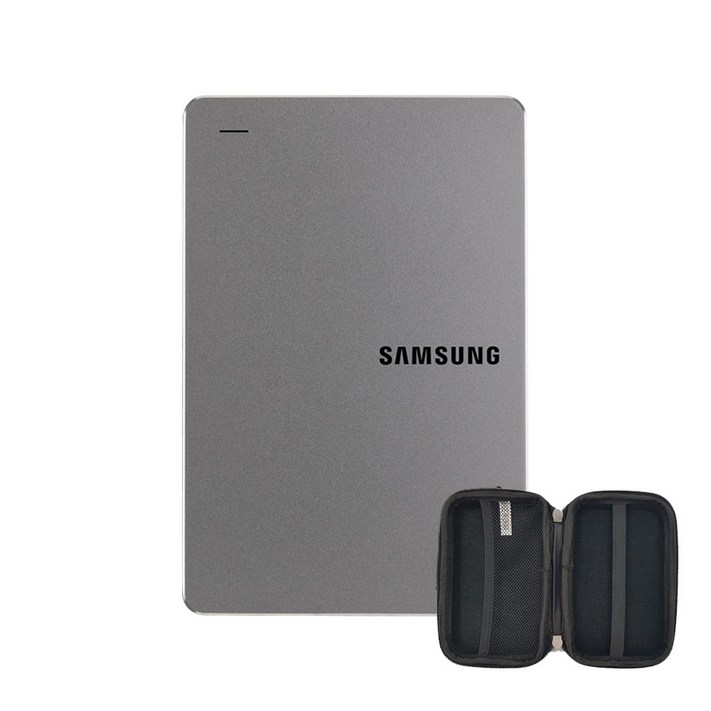 삼성전자 외장하드 Y3 HXMK10Y39  파우치, 2048GB, 스모키 그레이