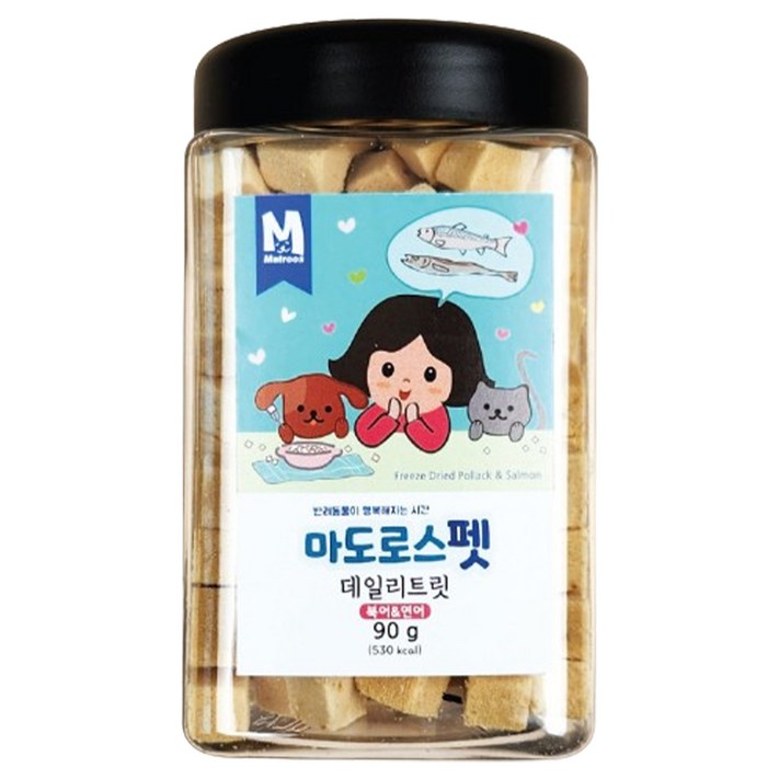 마도로스펫 강아지 데일리트릿 북어 연어 마도로스펫 강아지 데일리트릿 북어 연어