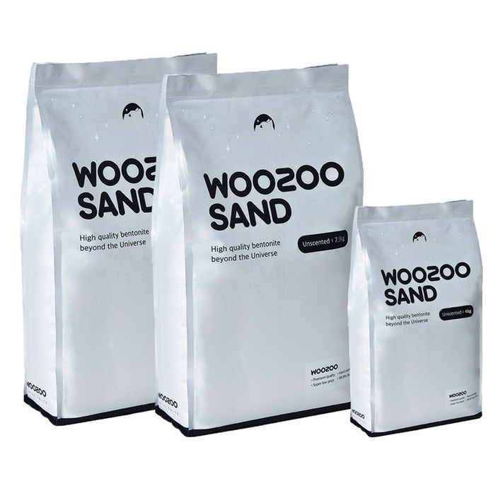 우주모래 응고형 대용량 벤토나이트 고양이 모래 7.5kg x 2p  4kg 세트, 1세트, 무향
