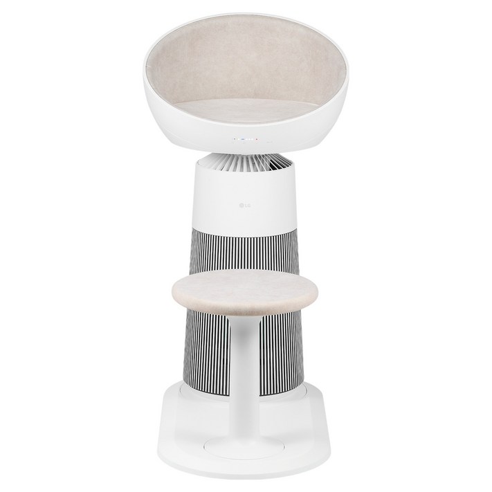 LG전자 퓨리케어 오브제컬렉션 에어로캣타워 공기청정기 AS065CWHA 19.8㎡ 방문설치