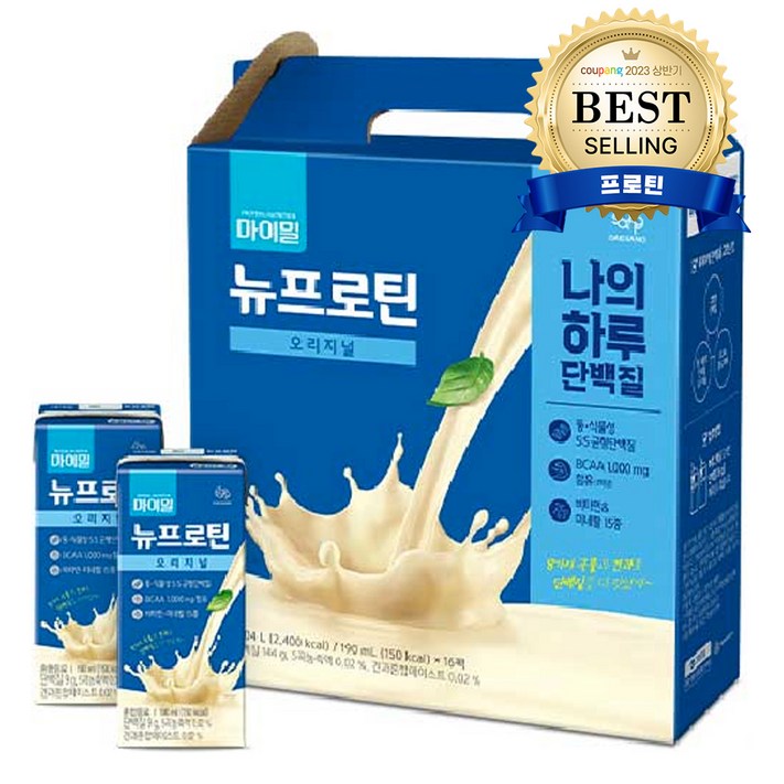 마이밀 마시는 뉴프로틴, 16개, 190ml