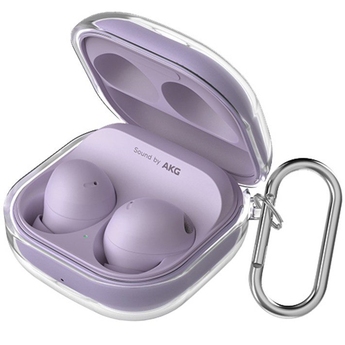신지모루 변색방지 TPU 투명케이스 카라비너, 클리어, 갤럭시 버즈 FE 버즈 2 프로 2프로 라이브 신지모루 변색방지 TPU 투명케이스 카라비너, 클리어, 갤럭시 버즈 FE 버즈 2 프로 2프로 라이브