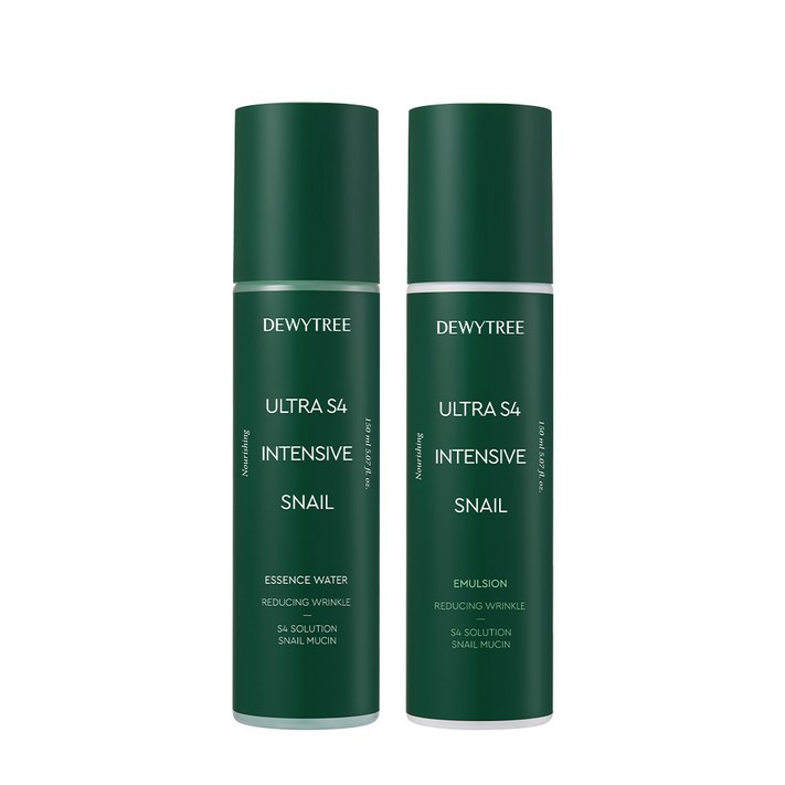 듀이트리 울트라 S4 인텐시브 스네일 에센스워터 150ml  에멀전 150ml, 1세트