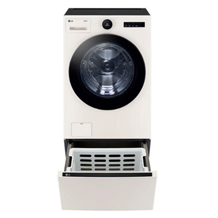 LG 트롬 오브제컬렉션 드럼세탁기 FX23ENEF 23kg 키높이 수납함 네이처 베이지 방문설치 LG 트롬 오브제컬렉션 드럼세탁기 FX23ENEF 23kg 키높이 수납함 네이처 베이지 방문설치