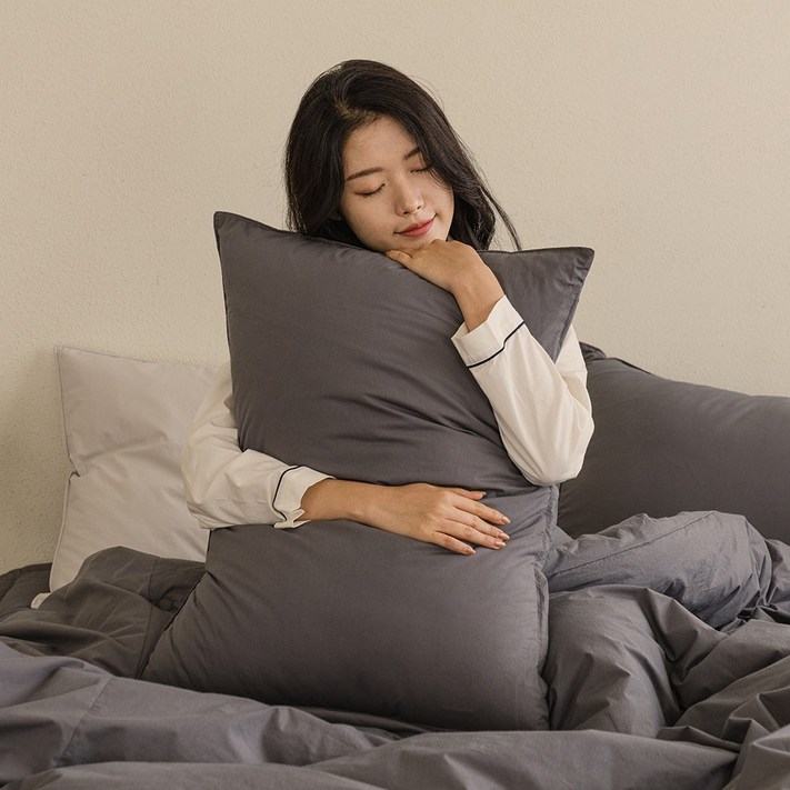 드리울 고밀도 순면 호텔 베개커버 50x70