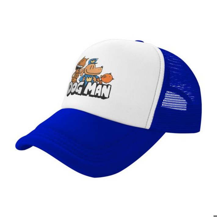 DogMan Trucker Hat 남여 개 남자 모자 트럭 운전사 자 모자 골프 조정 가능한 폴리 에스터 메쉬 야구 여름