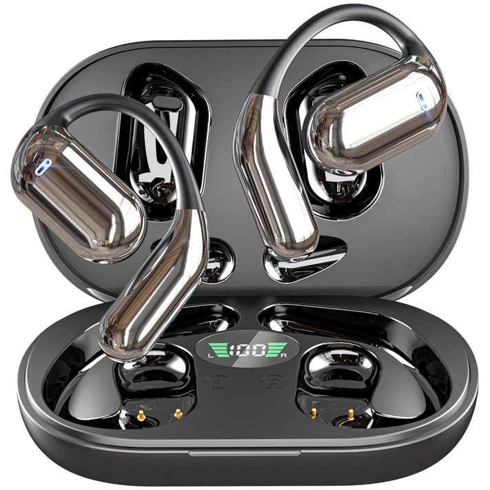 이어폰 5.4 이어폰, 무선 이어폰 Sport Over Earphones 내장 마이크, 이어폰 50H 재생 시간 이어폰 LED 디스플레이 충전 케이스, 방수 디자인, 달리기 피트니, Q16 이어폰 5.4 이어폰, 무선 이어폰 Sport Over Earphones 내장 마이크, 이어폰 50H 재생 시간 이어폰 LED 디스플레이 충전 케이스, 방수 디자인, 달리기 피트니, Q16