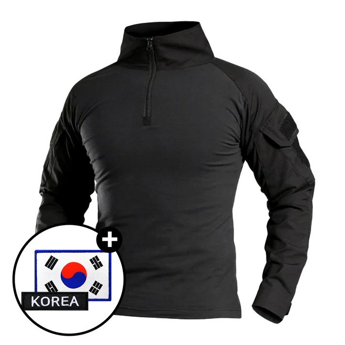 택티컬 전술 컴뱃셔츠 긴팔  컴뱃티셔츠 아웃도어 군인 간부 강철부대 등산