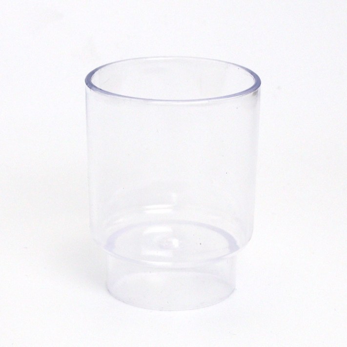 국산 투명 욕실 컵 원형 양치컵 욕실용품 욕실악세사리 칫솔컵 물컵