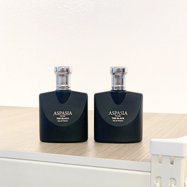 아스파시아 포맨 더 블랙 남성향수 50ml 2개 무료배송, 2개, 50ml