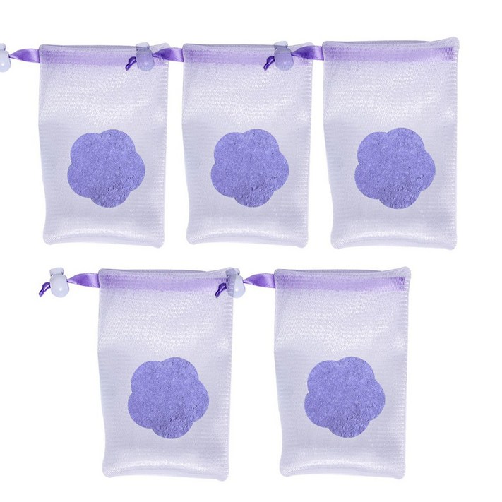 미미덤 스펀지 비누망 거품망 5개입, 1개