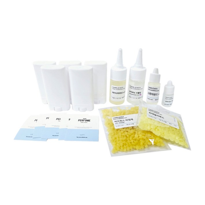캔들이케아 고체향수 5개 만들기 DIY SET, 1개 캔들이케아 고체향수 5개 만들기 DIY SET, 1개