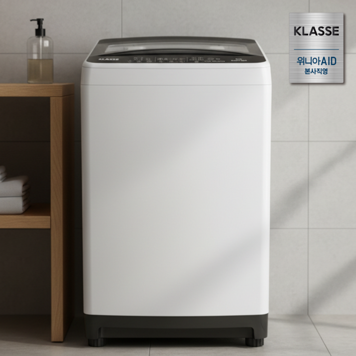 위니아 클라쎄 WFE112SSAAK 12kg 통돌이세탁기 가정용 원룸 오피스텔 라이트실버