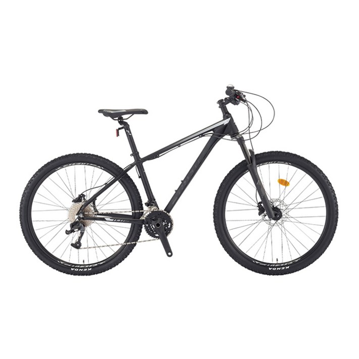 스마트자전거 테트라 7XX MTB 2024년 69.9cm27.5인치 33단 유압식디스크브레이크 입문용 미조립, 1개, 180cm, M사이즈 무광블랙