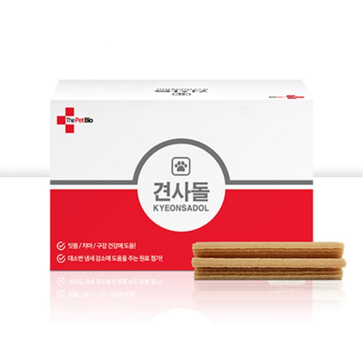견사돌 강아지 덴탈껌 치석제거 입냄새제거 완화 영양제 연어맛 단품 견사돌 강아지 덴탈껌 치석제거 입냄새제거 완화 영양제 연어맛 단품
