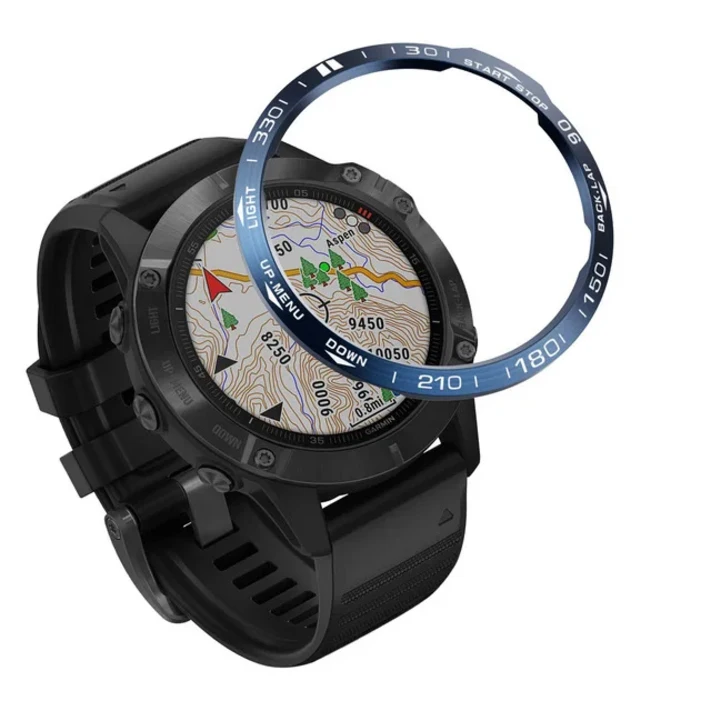 금속 시계 범퍼 커버, Garmin Fenix 6 Pro 7 5 Plus 베젤 링, 스크래치 방지 보호 액세서리