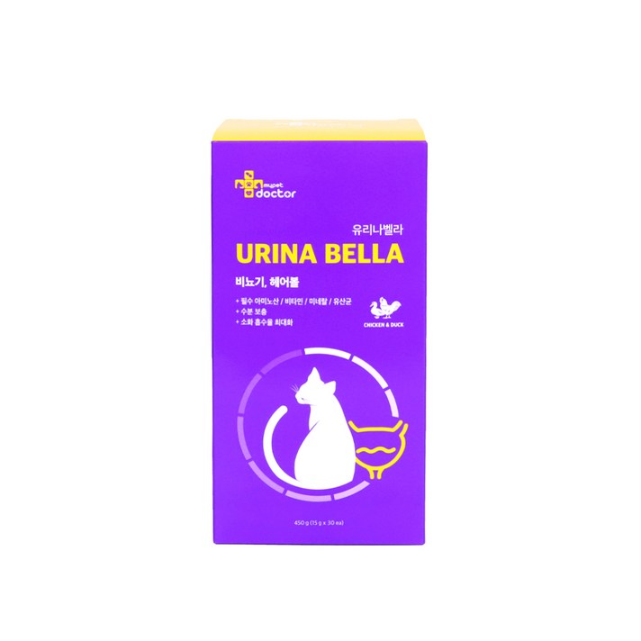 마이펫닥터 고양이 유리나벨라 신장 결석 영양제 450g