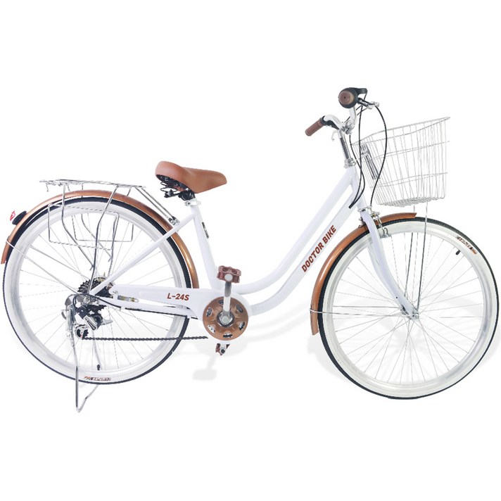닥터바이크 2024년형 시마노 7단 스틸 프레임 생활용 자전거 60.96cm L24S