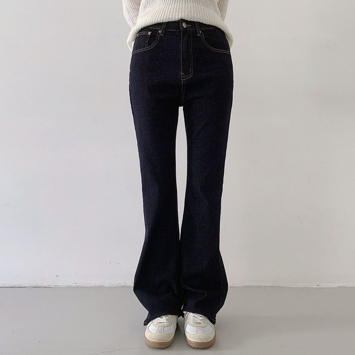 플랜데이 주식회사 여성용 숏 미디움 롱 기장 니키 히든밴딩 스판 베이직 부츠컷 팬츠