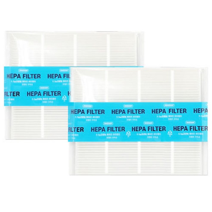 대한 PM0.3 헤파 자동차 에어컨 필터, 2개, H118